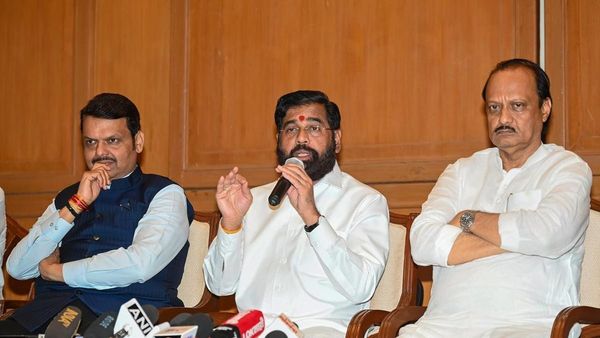 Maharashtra CM Eknath Shinde Deputy CM Devendra Fadnavis and Ajit Pawar