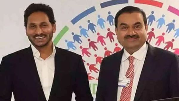 YS Jagan Moha Reddy And Gautam Adani