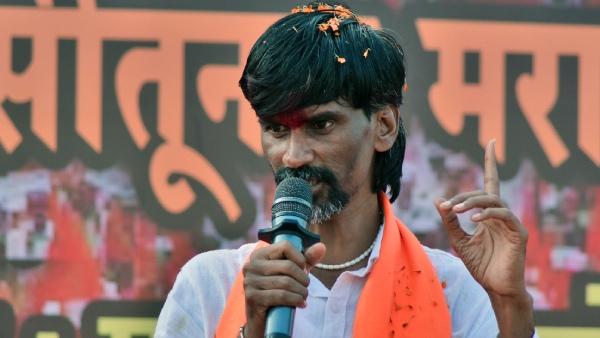Maratha Activist Jarange Patil