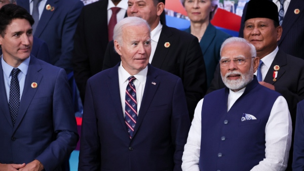 Modi Trudeau Clicked Together