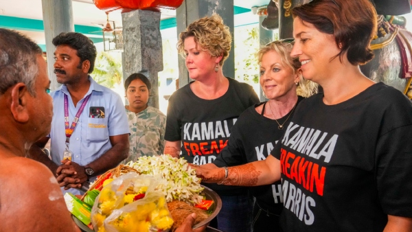 Tamil Nadu People From Kamala Harris Ancestral Village Pray For Her Victory