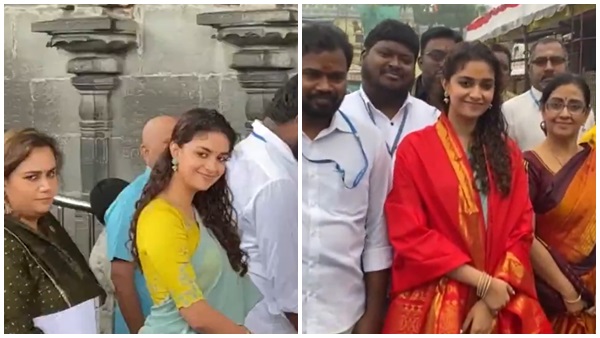 Is Keerthy Suresh Really Converting To Christianity Ahead Of Wedding Her Tirupati Visit Ends This Rumour
