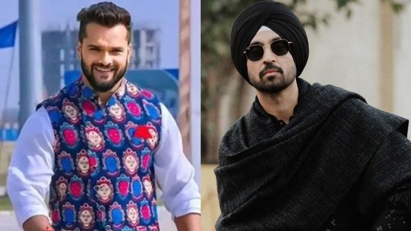 Khesari Lal Yadav and Diljit Dosanjh