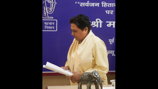 Mayawati Slams BJP-SP Alliance in UP Bypolls