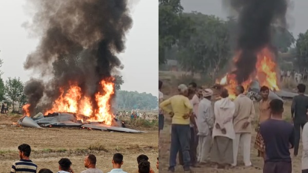 MiG-29 Crash Near Agra Pilots Escape