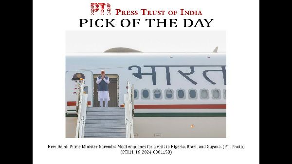 PM Modi Begins Three-Nation Visit in Nigeria