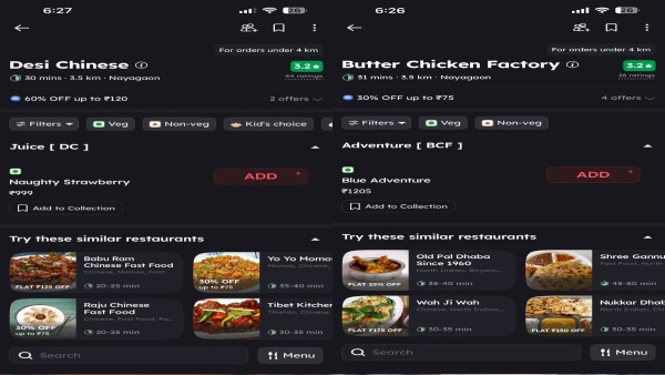 Chandigarh s One-Dish Zomato