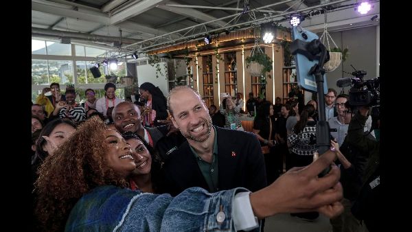 Prince William Meets Young Environmentalists in South Africa
