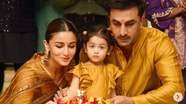 Alia Bhatt And Ranbir Kapoor Celebrate Diwali With Daughter Raha