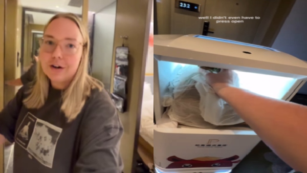 WATCH Video - Robot Delivers Food In China