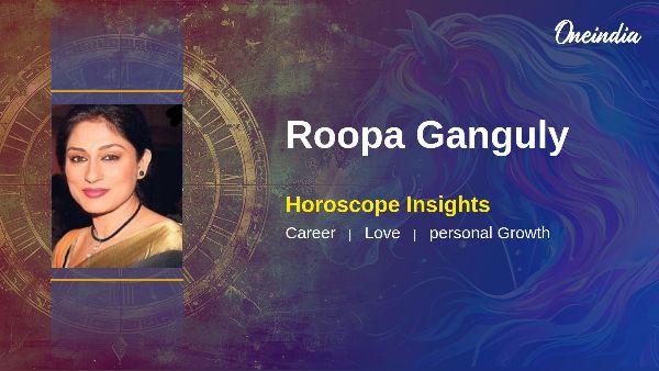 Roopa Ganguly s Sagittarius Horoscope Career Growth And Personal Insights