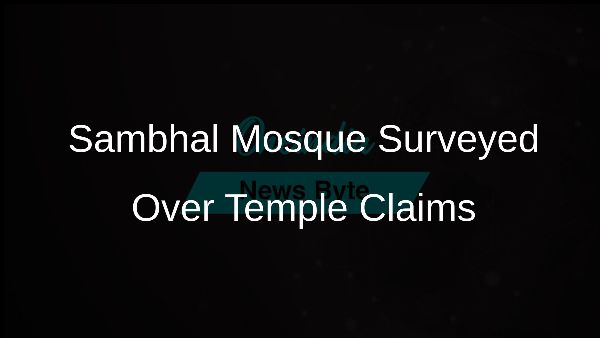 Sambhal Mosque Surveyed Over Temple Claims