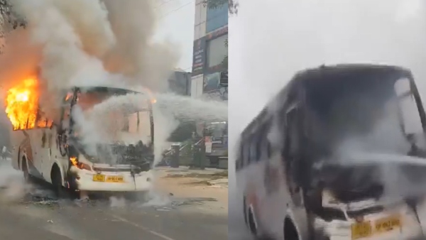 School Bus Catches Fire Video School Bus Catches Fire Video