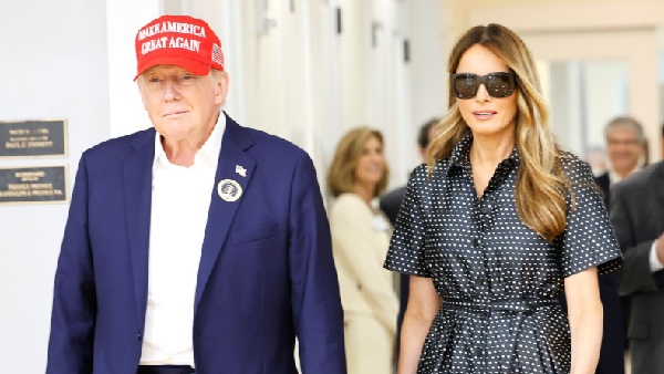 US Elections 2024 Update Donald Trump Votes In Florida With Melania Expresses Strong Confidence