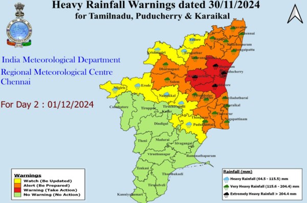 Tamil Nadu Weather Update Will Rains Recede In Next 24 Hours In Chennai amp amp Other Dists