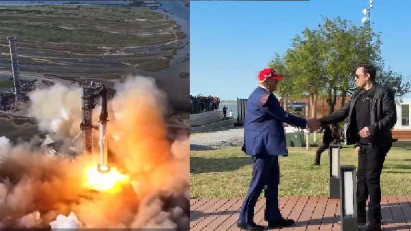 Starship Soars Trump And Musk Watch But SpaceX s Booster Takes A Dive