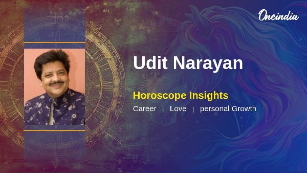 Udit Narayan Horoscope Predictions And Insights Into His Name Meaning