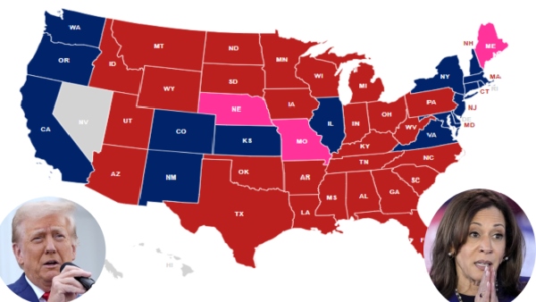US Election Result 2024 Who s Winning Which State