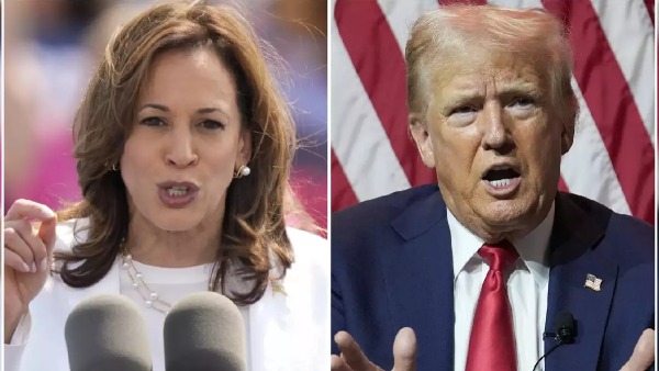 Kamala Harris and Donald Trump
