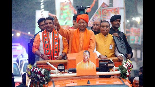 Adityanaths Roadshow in Kanpur and Ghaziabad