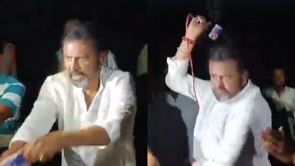 Actor Mohan Babu Attacks Media Journalists In Hyderabad