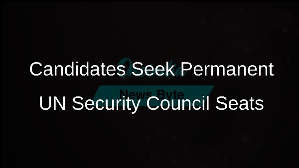 Candidates Seek Permanent UN Security Council Seats