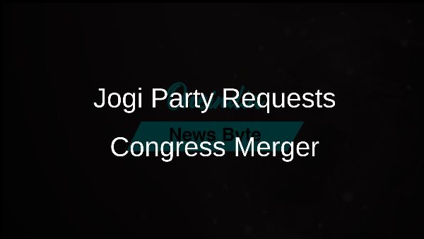 Jogi Party Requests Congress Merger