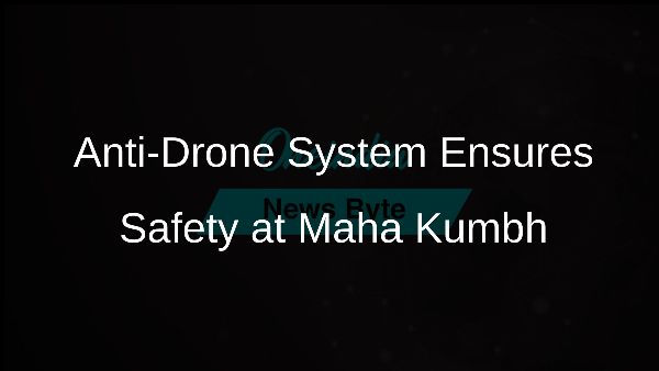 Anti-Drone System Ensures Safety at Maha Kumbh
