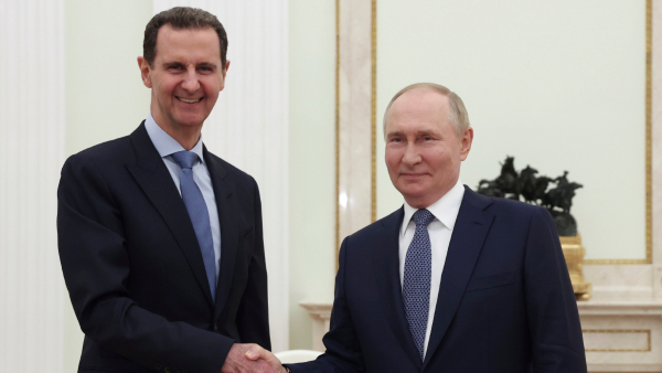 Syrian President Bashar Assad and Russian President Vladimir Putin
