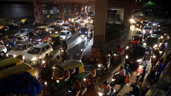 Bengaluru Rains Stop But Traffic Bottlenecks Grip Busy Routes