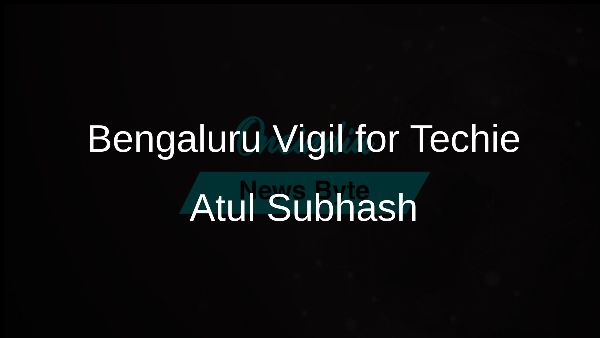 Bengaluru Vigil for Techie Atul Subhash