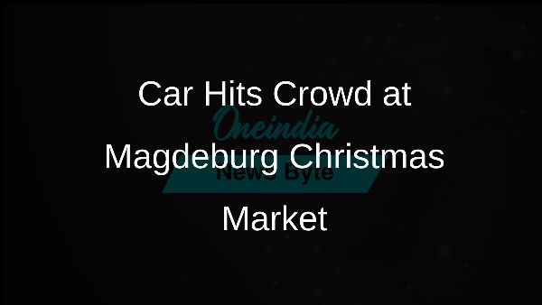 Car Hits Crowd at Magdeburg Christmas Market Car Hits Crowd at Magdeburg Christmas Market