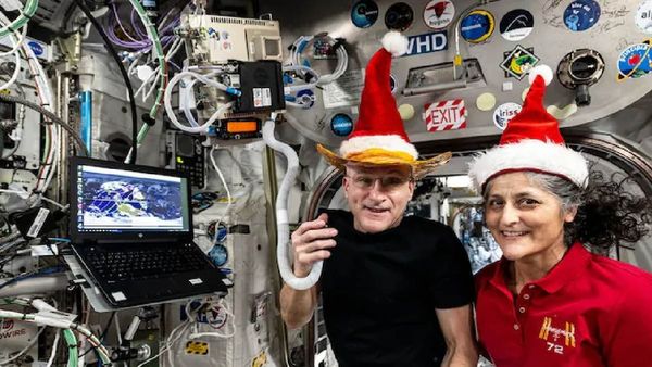 Sunita Williams Christmas In Space Sparks Wild Conspiracy Theories NASA Responds