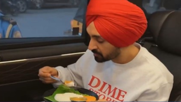 Diljit Dosanjh Tries Ghee Podi Idli