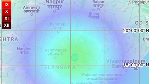 5 3 Magnitude Earthquake Hits Telangana s Mulugu