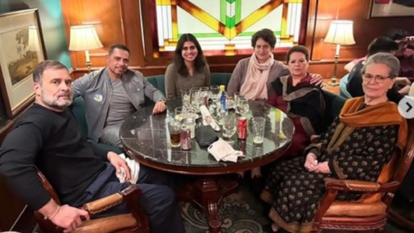 Gandhi Family Dine Out In Style Gandhi Family Dine Out In Style