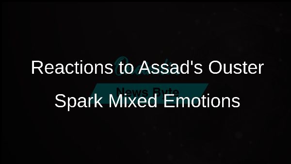Reactions to Assads Ouster Spark Mixed Emotions