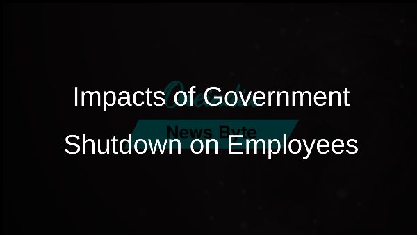Impacts of Government Shutdown on Employees