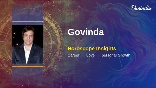 Govinda s Horoscope Prediction Career Insights And Personality Traits For Sagittarians