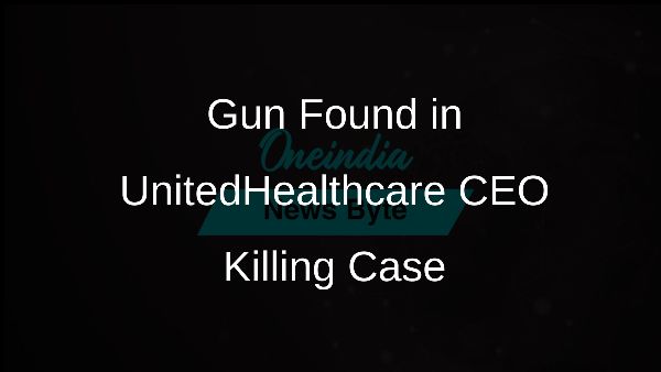 Gun Found in UnitedHealthcare CEO Killing Case Gun Found in UnitedHealthcare CEO Killing Case