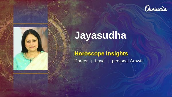 Jayasudha s Horoscope Prediction Career Insights And Personal Growth For Sagittarius