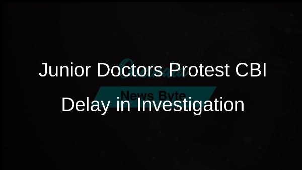 Junior Doctors Protest CBI Delay in Investigation