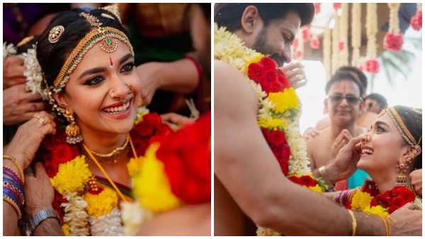 Keerthy Suresh s Marriage Actress Wed Antony In Goa First Pics Out