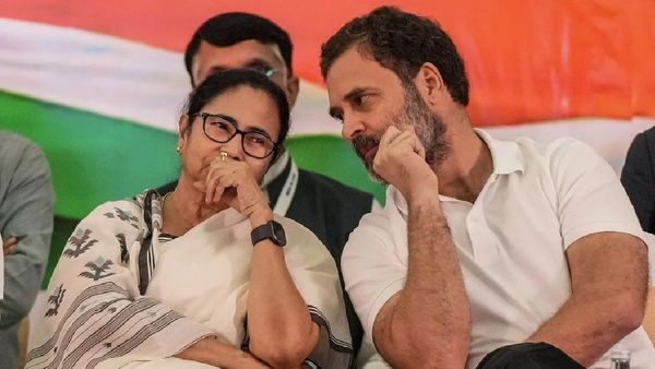 Mamata Banerjee and Rahul Gandhi File photo