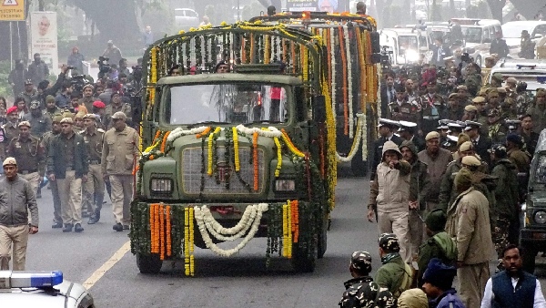Manmohan Singh Funeral India Mourns As Former PM Cremated With Full State Honours