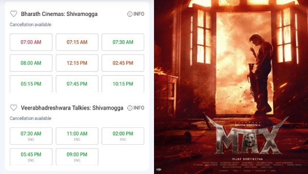 MAX Advance Bookings Live