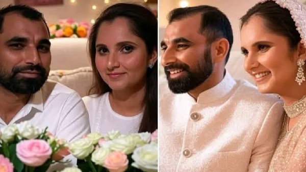 Mohammed Shami and Sania Mirza