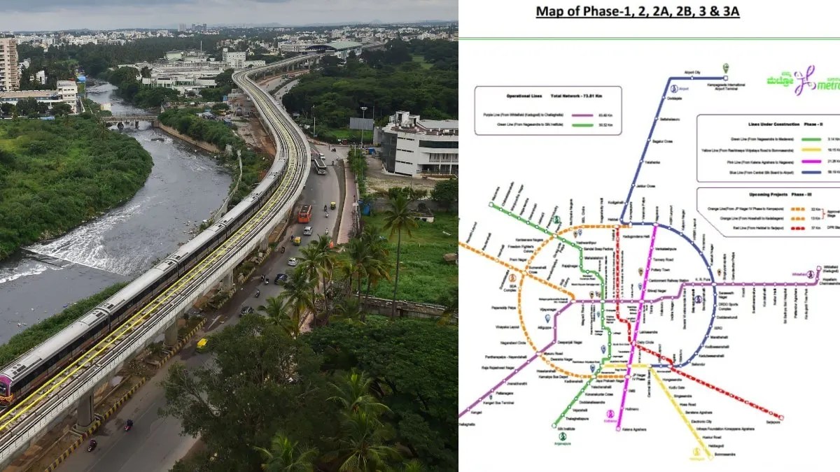 Namma Metro Phase 3A Line Gets Karnataka Cabinet Approval: 36-km ...