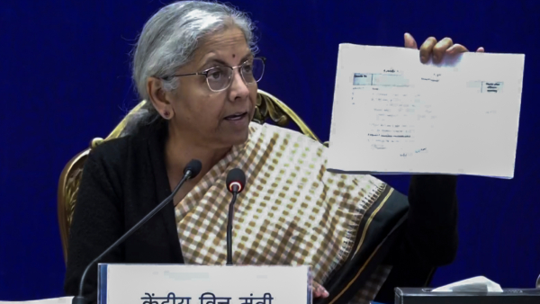 Union Finance Minister Nirmala Sitharaman