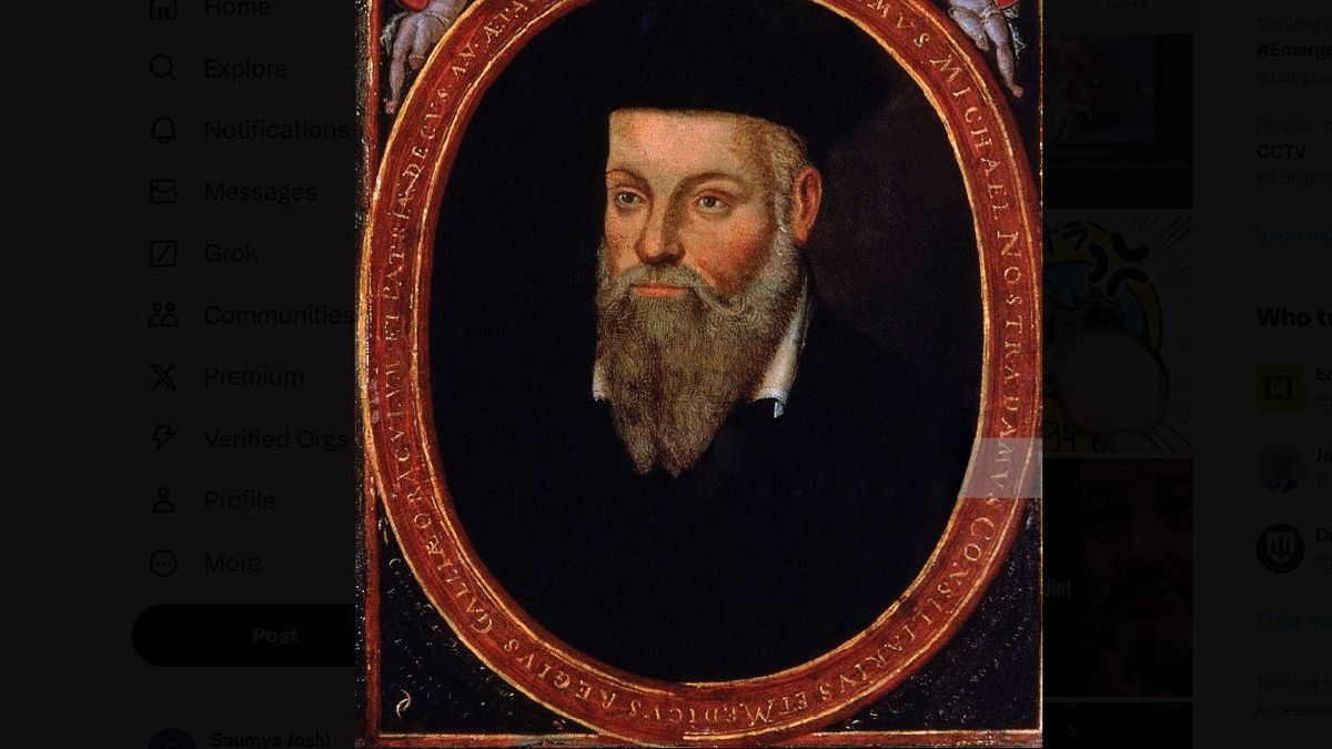 Nostradamus Predictions For 2025 Could 'EarthShaking' Events And